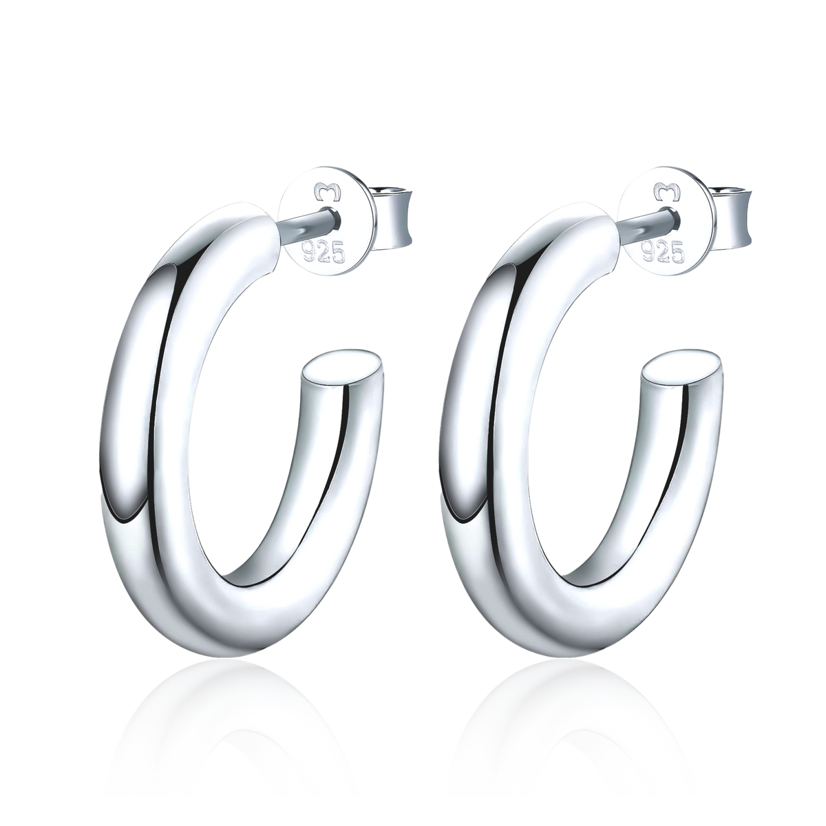 Half Ring Lumina Earrings - SophiaJewels