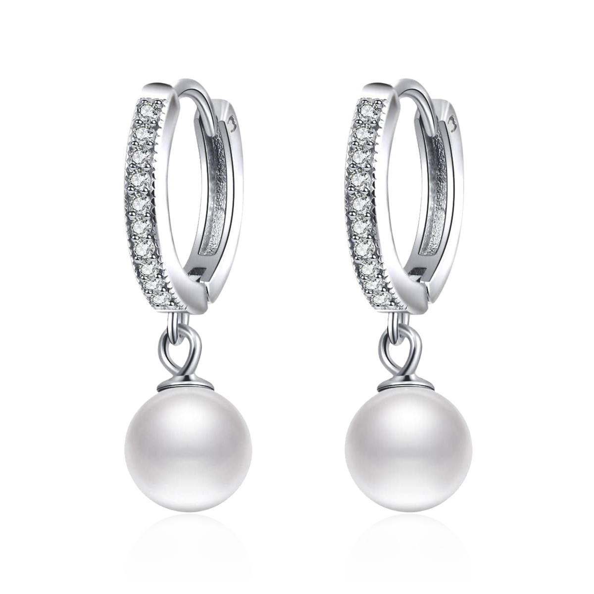 Shining Pearl Earrings - SophiaJewels
