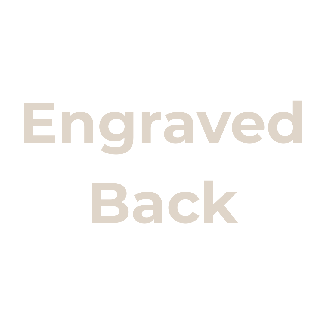 Engraved Back