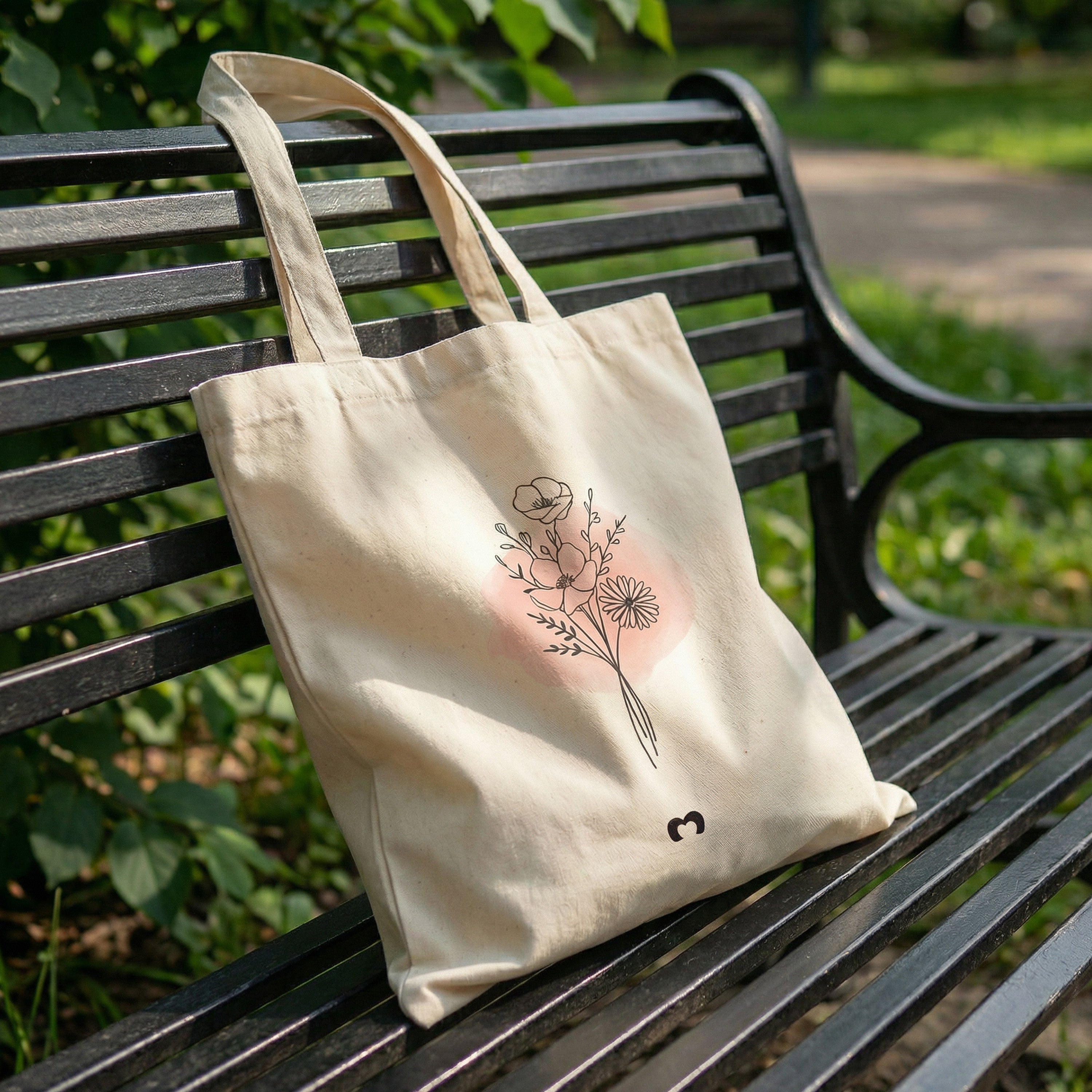 Watercolour Flower - Tote Bag