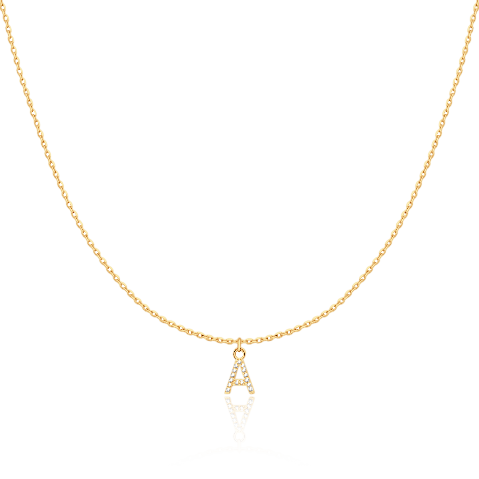 Little Initial Necklace