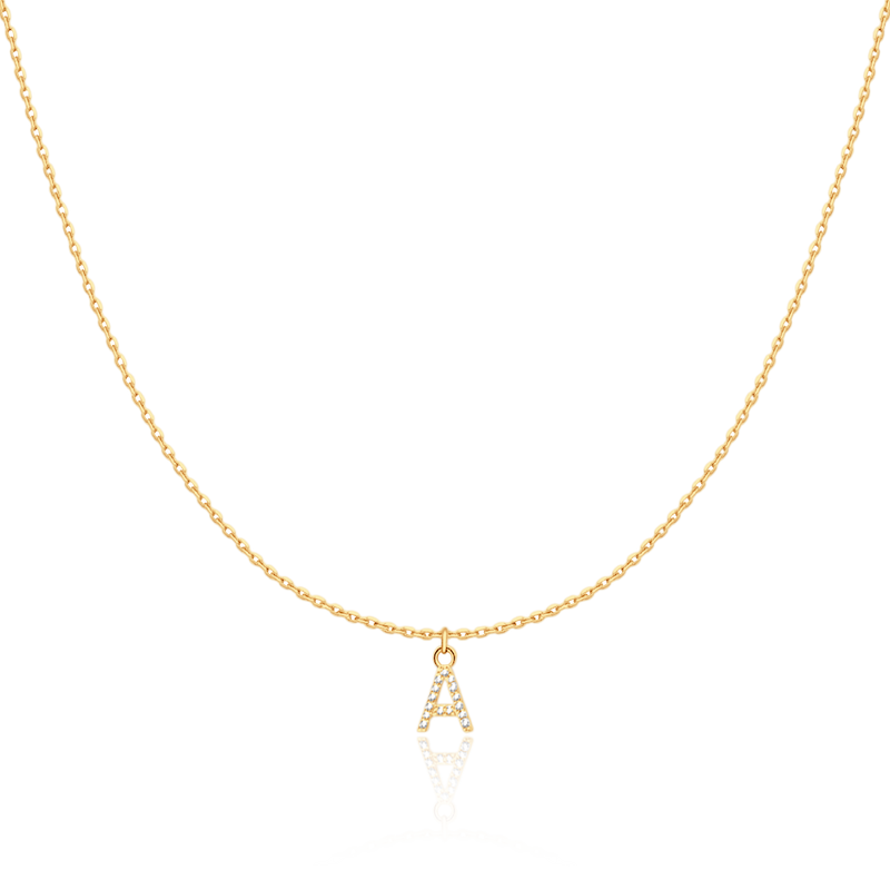 Little Initial Necklace