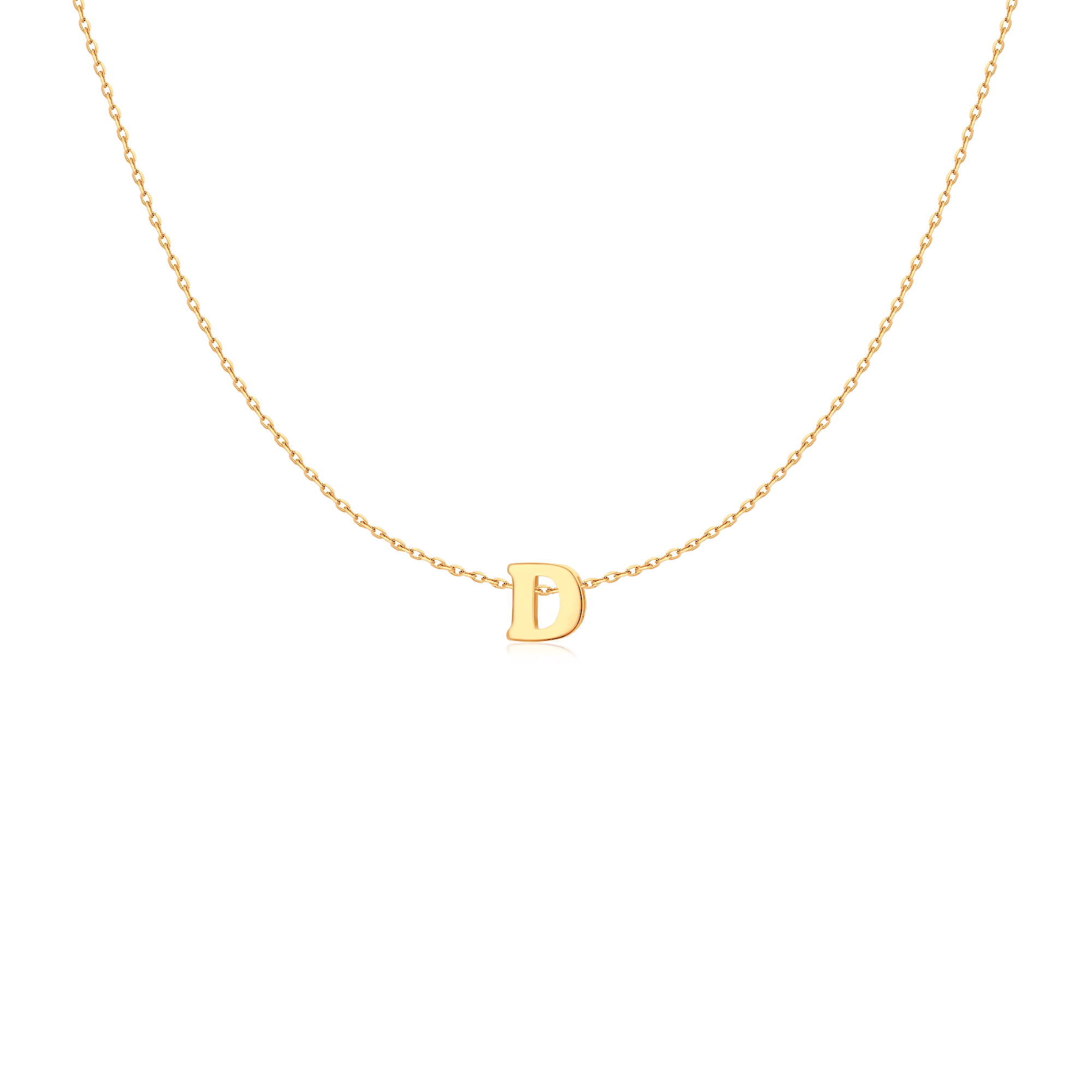 Capital Letter Necklace - SophiaJewels