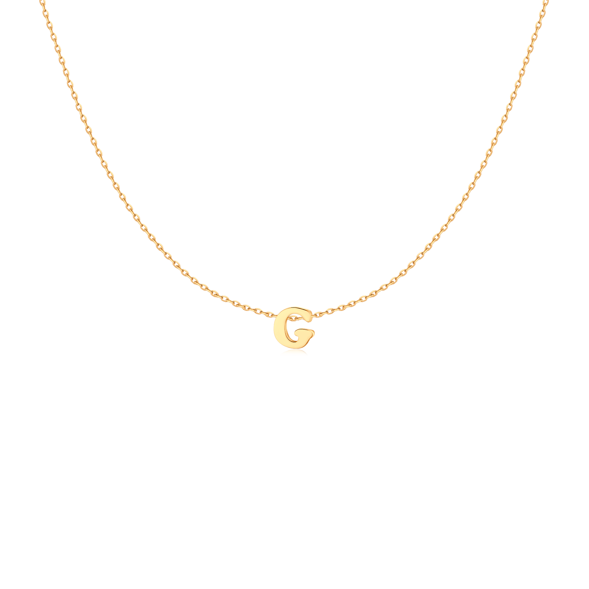 Capital Letter Necklace - SophiaJewels