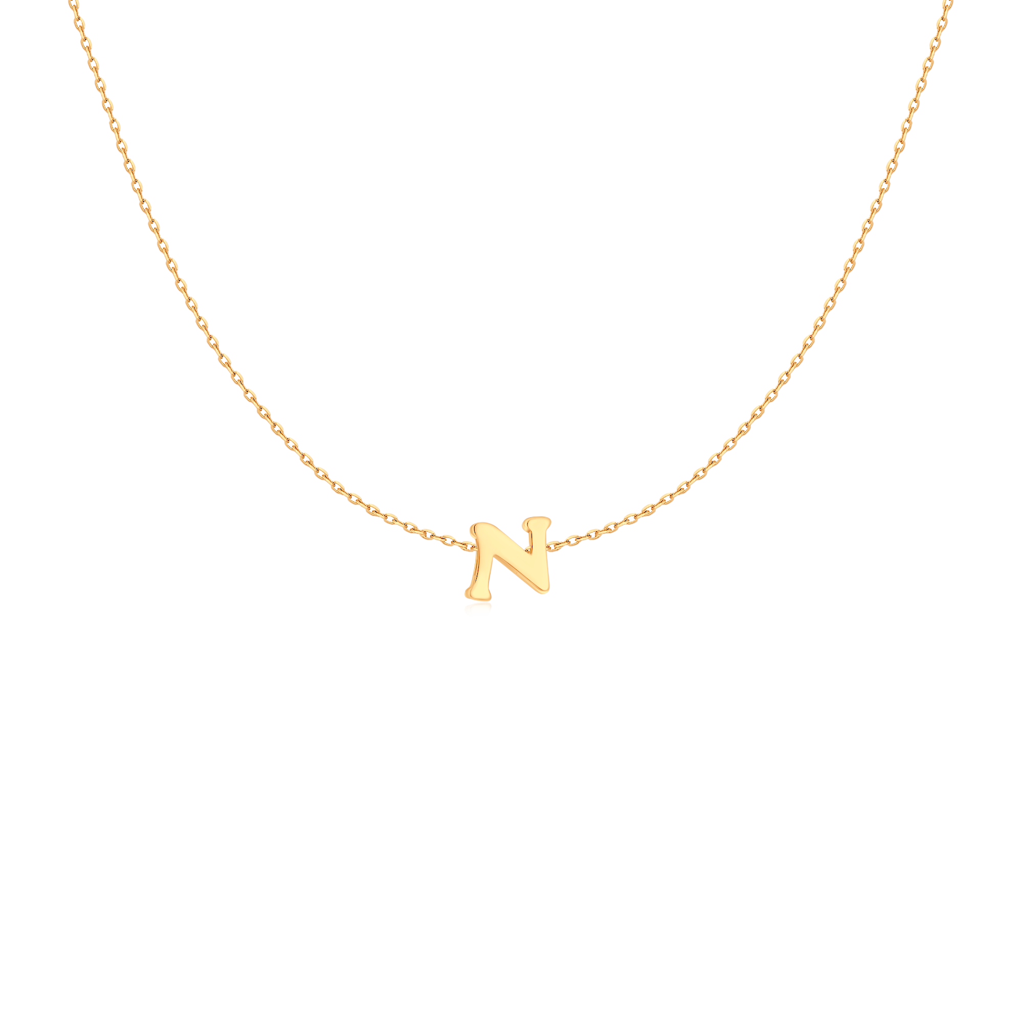 Capital Letter Necklace - SophiaJewels
