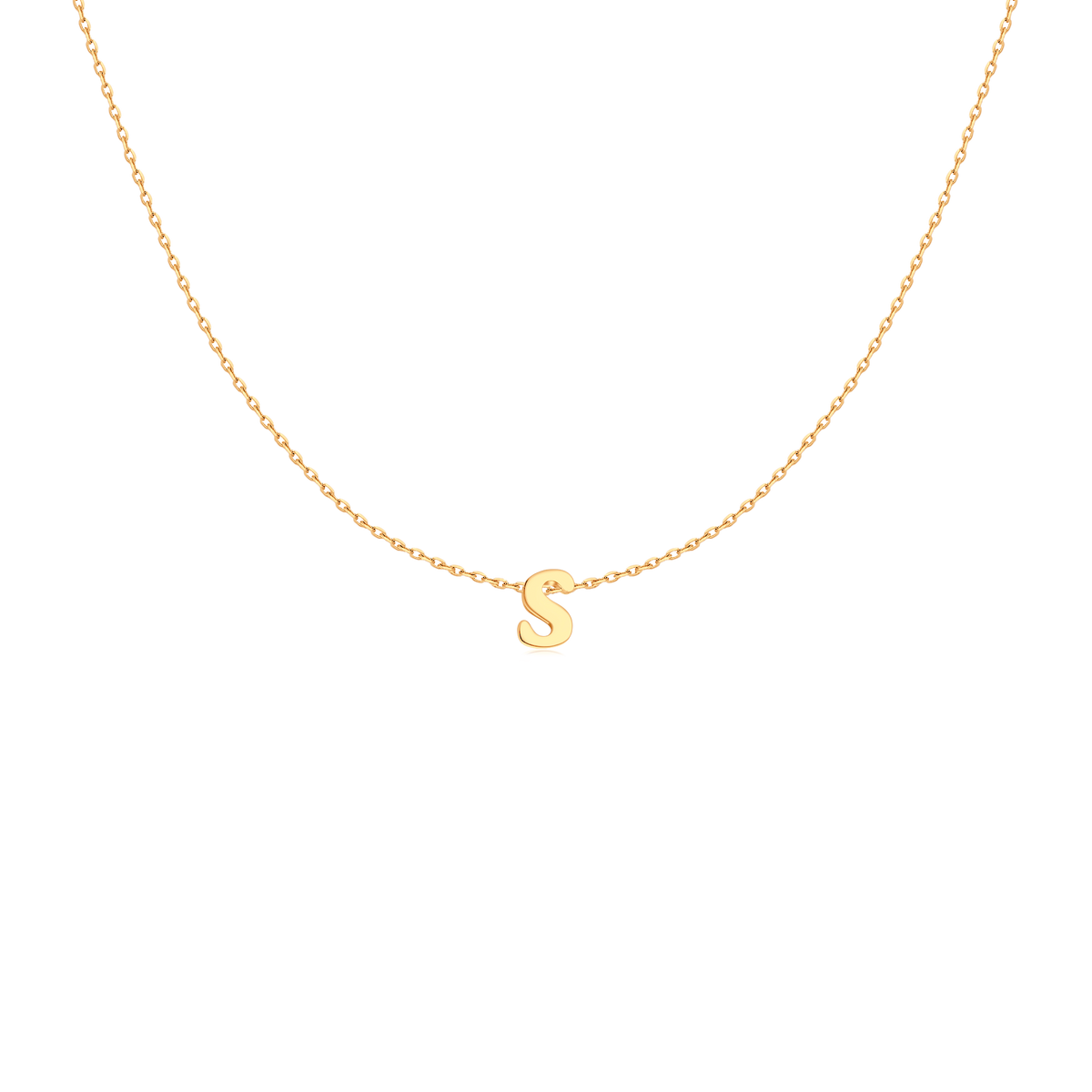 Capital Letter Necklace - SophiaJewels