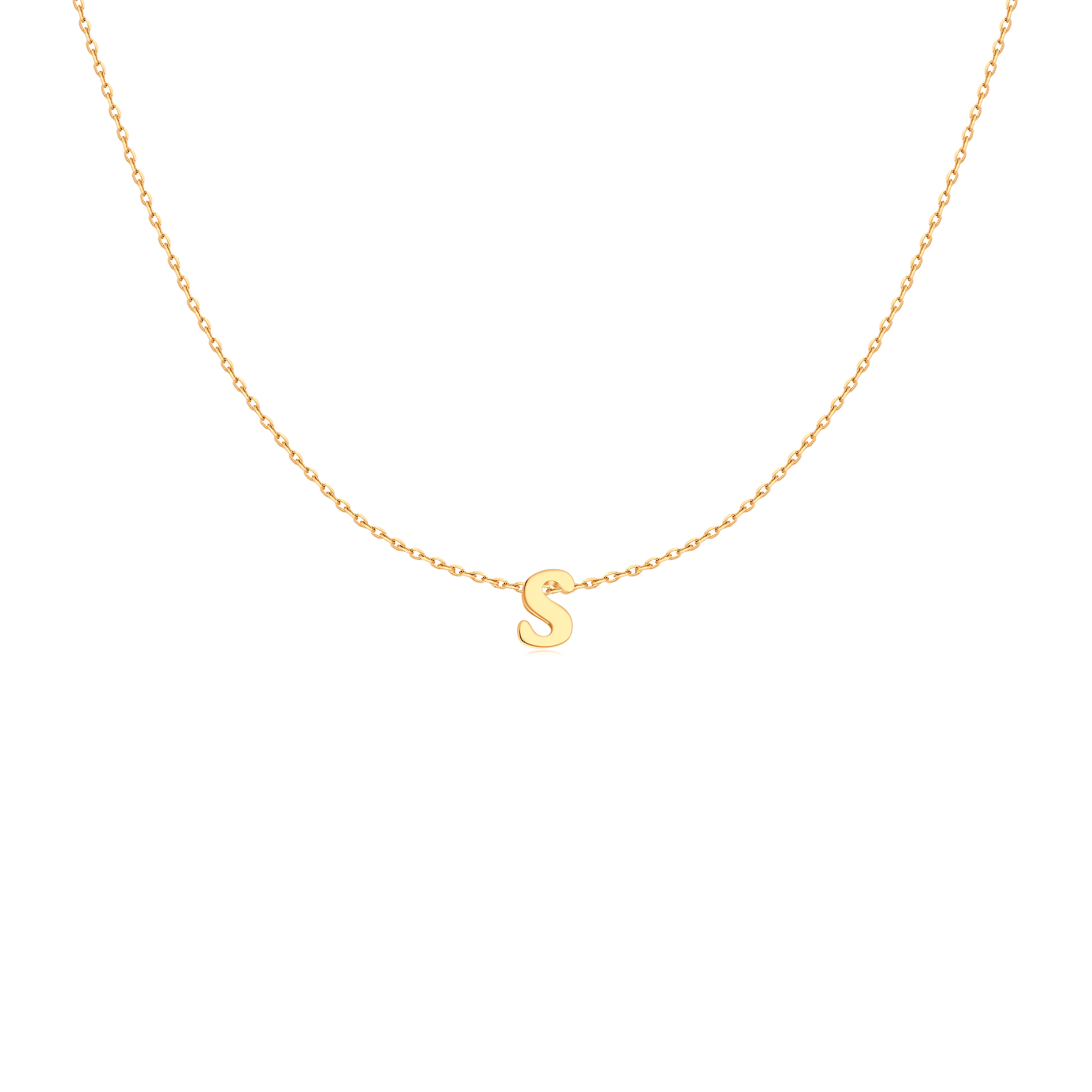 Capital Letter Necklace - SophiaJewels