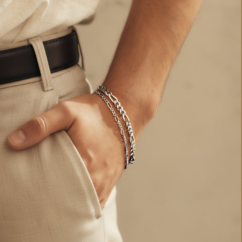 Titanium BRAVE Men's Bracelet - SophiaJewels