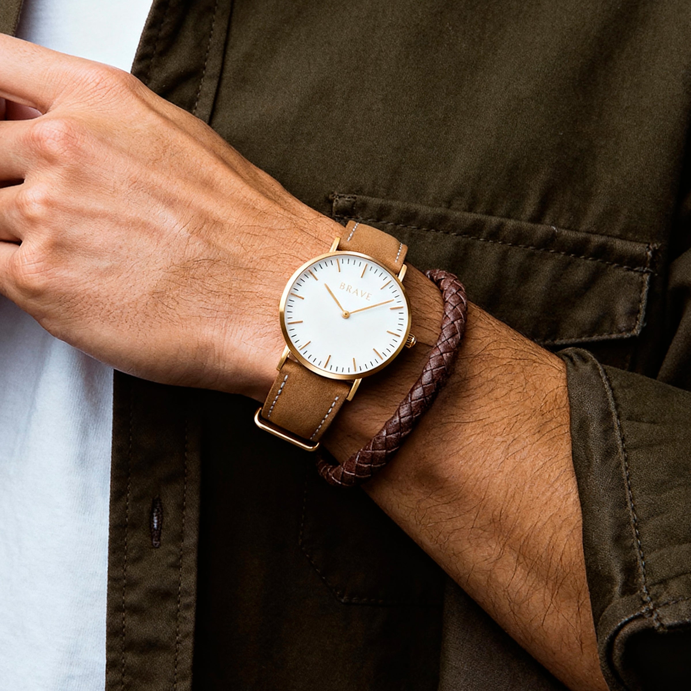Classic~ Kit Watch + Bracelet BRAVE