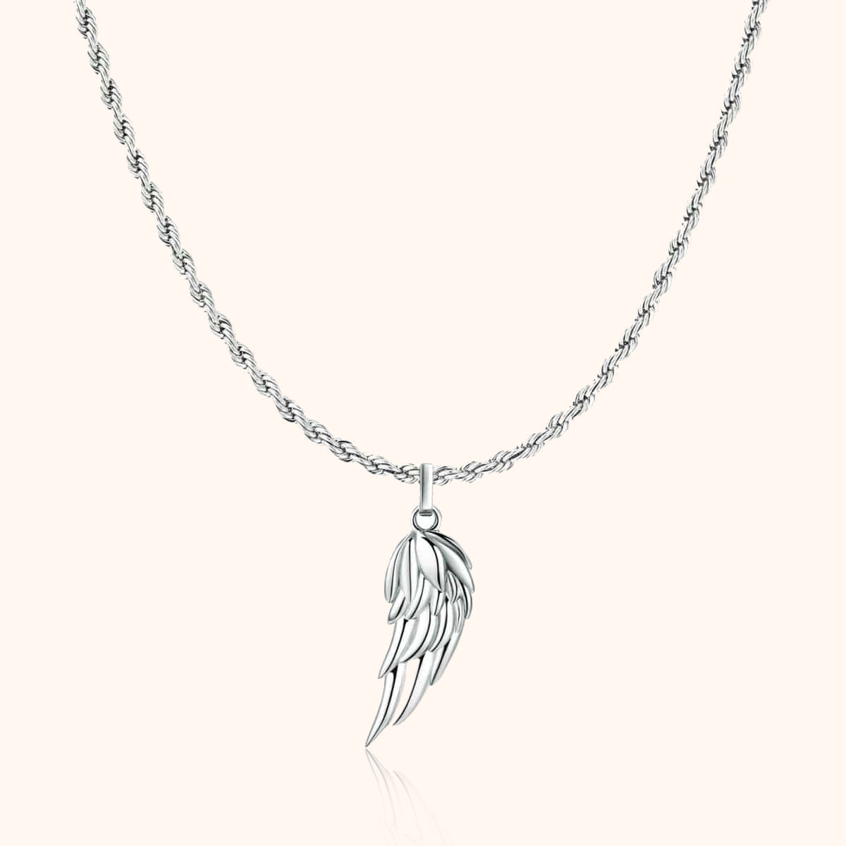 "Wing" BRAVE Men's Necklace - SophiaJewels