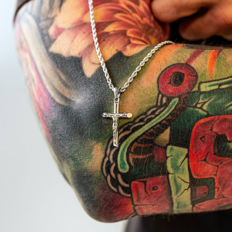 "Jesus Christ" BRAVE Men's Necklace - SophiaJewels