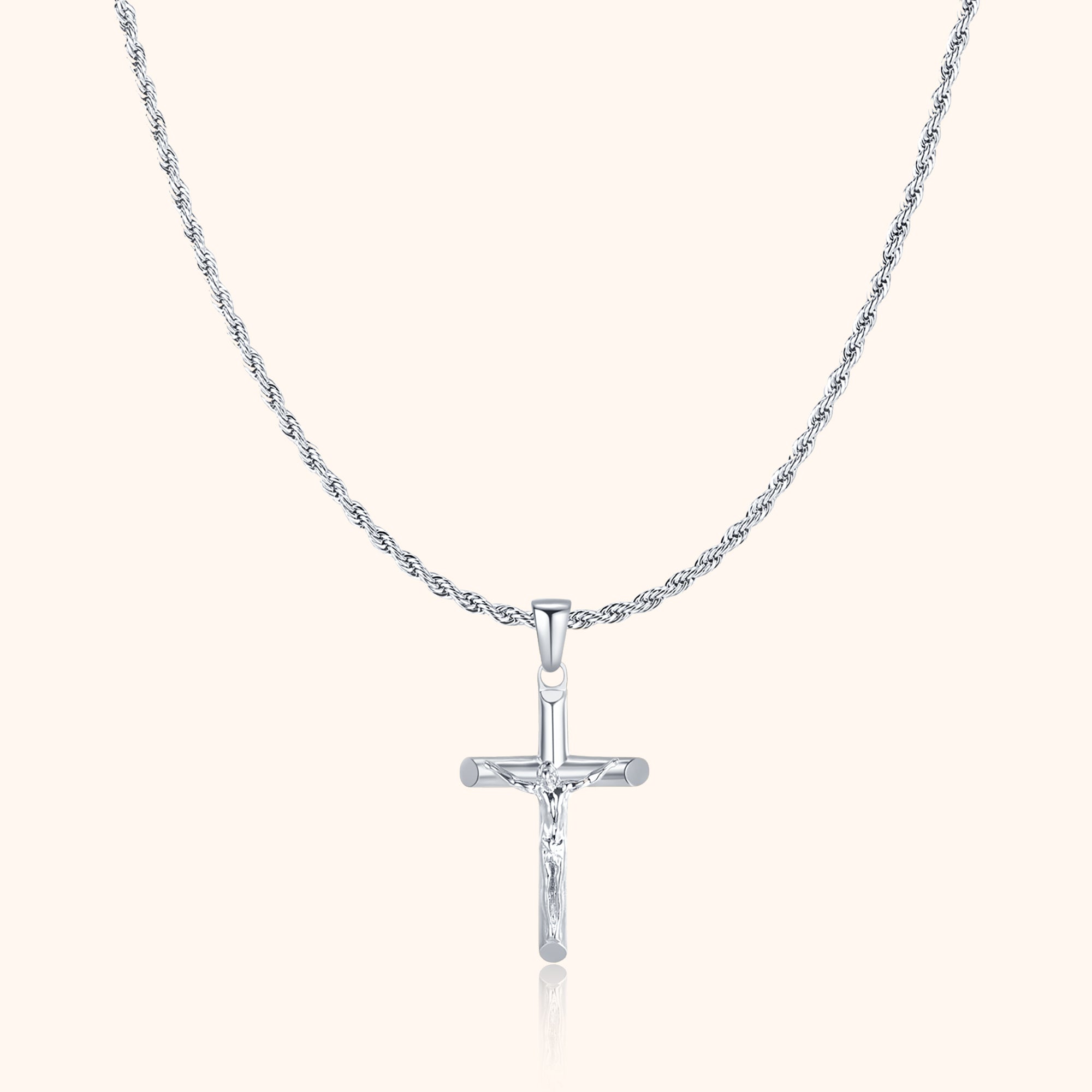 "Jesus Christ" BRAVE Men's Necklace - SophiaJewels