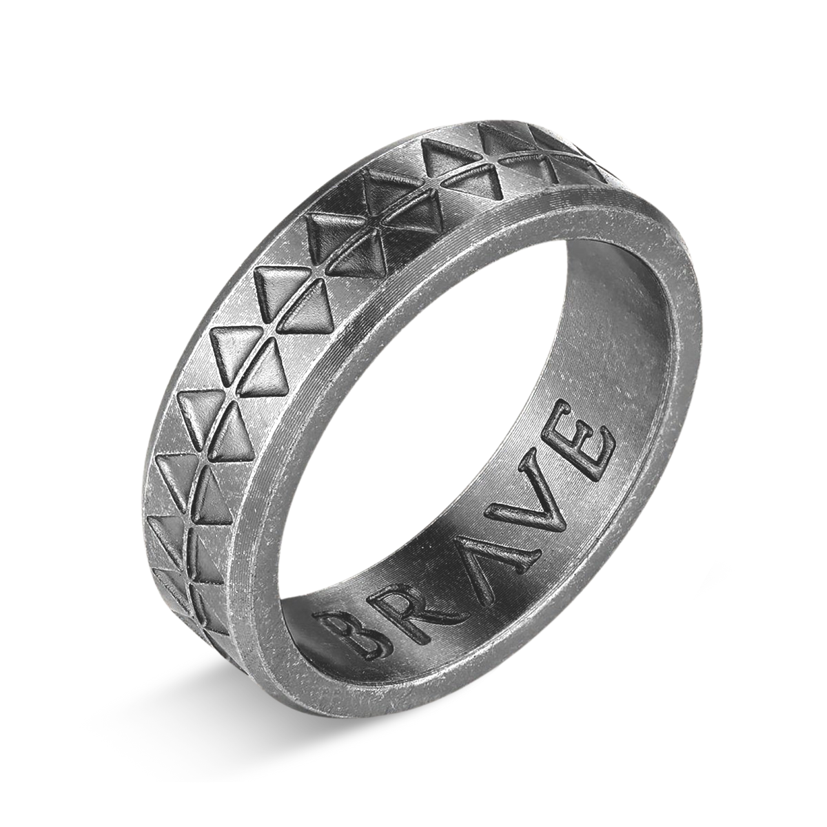 Tribal BRAVE Men's Ring - SophiaJewels