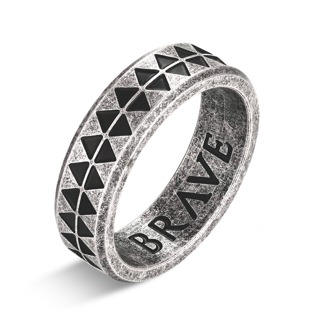 Tribal BRAVE Men's Ring - SophiaJewels