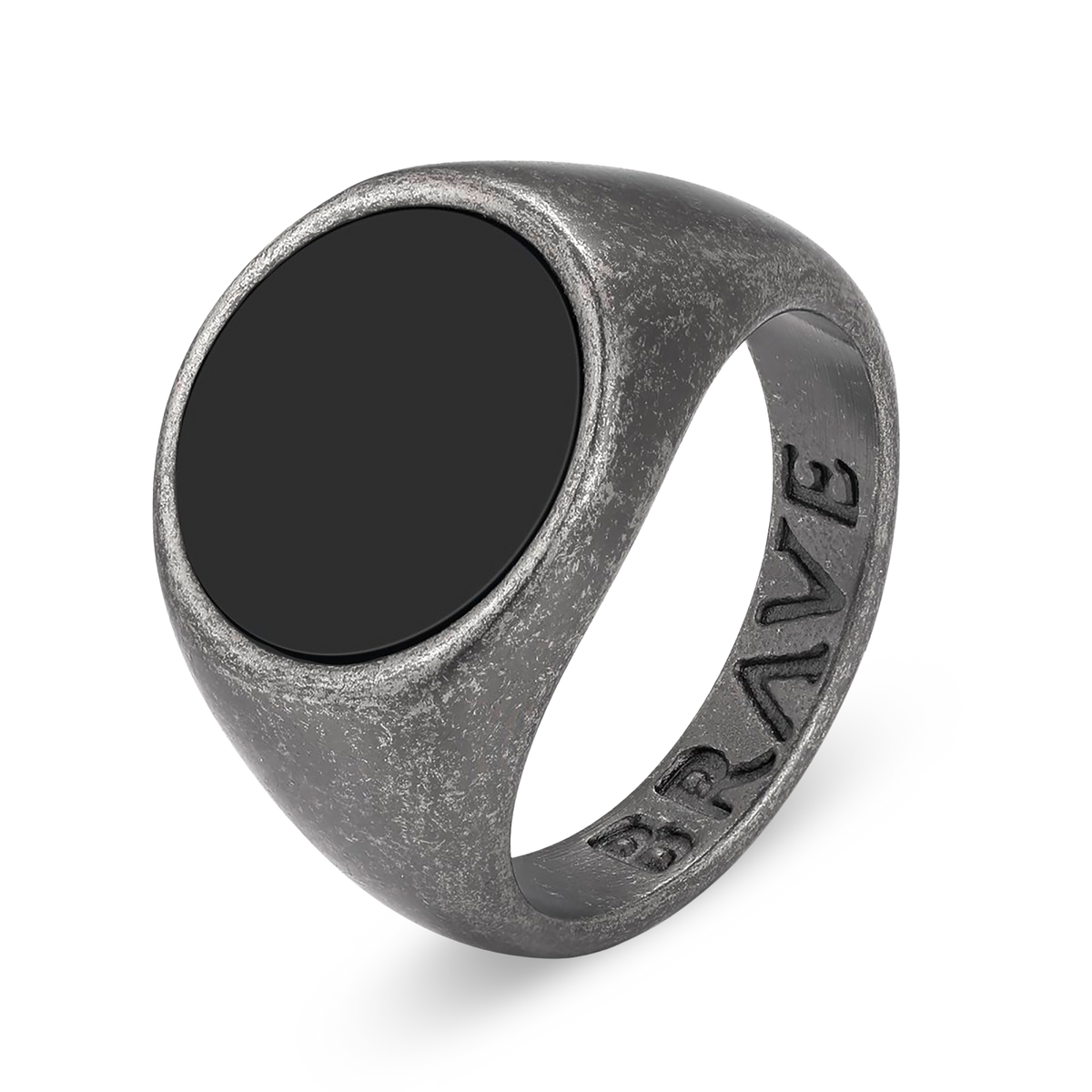 Globular BRAVE Men's Ring - SophiaJewels
