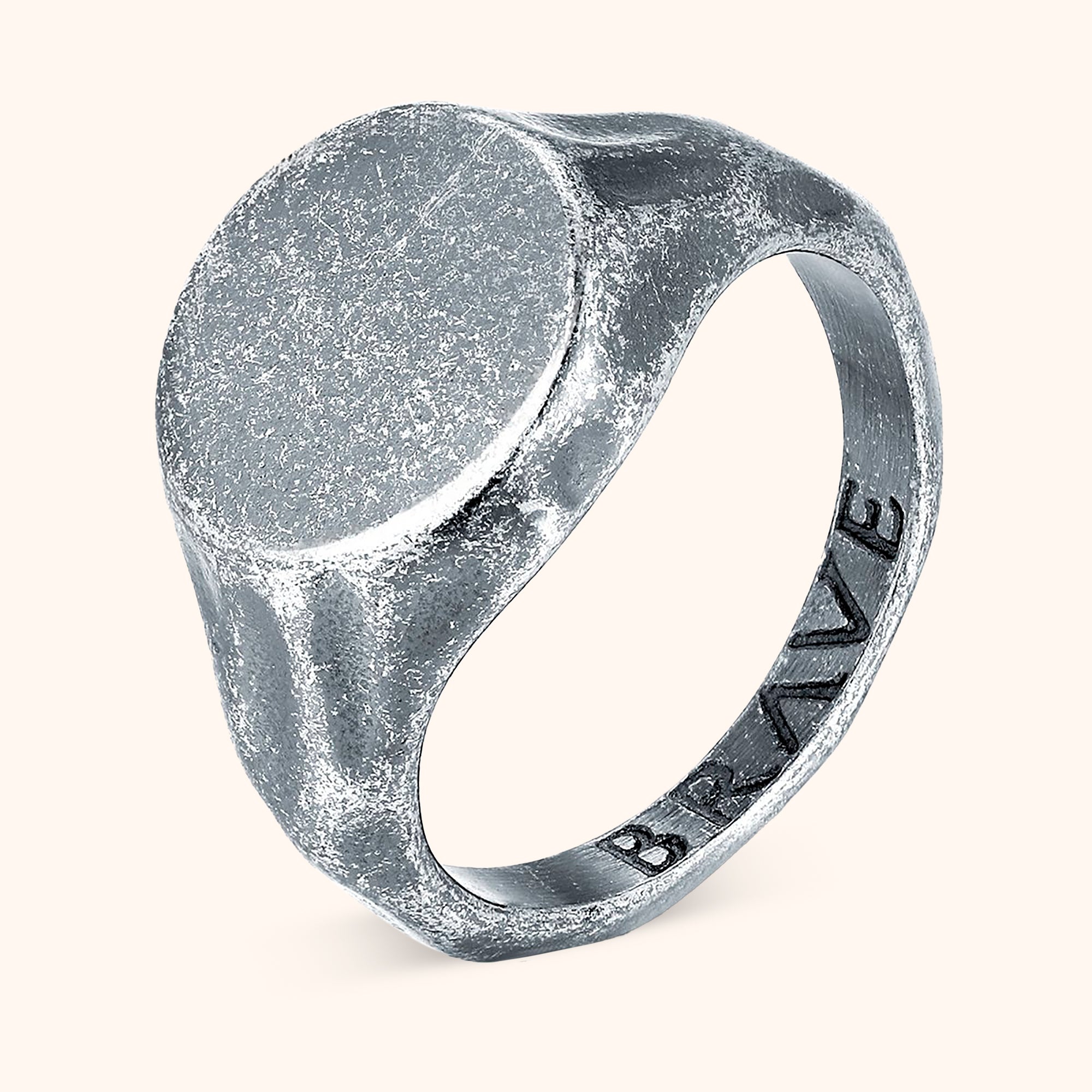 "Ashen" BRAVE Men's Ring - SophiaJewels