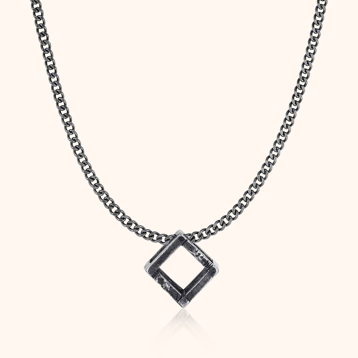 "Rhombus" BRAVE Men's Necklace - SophiaJewels