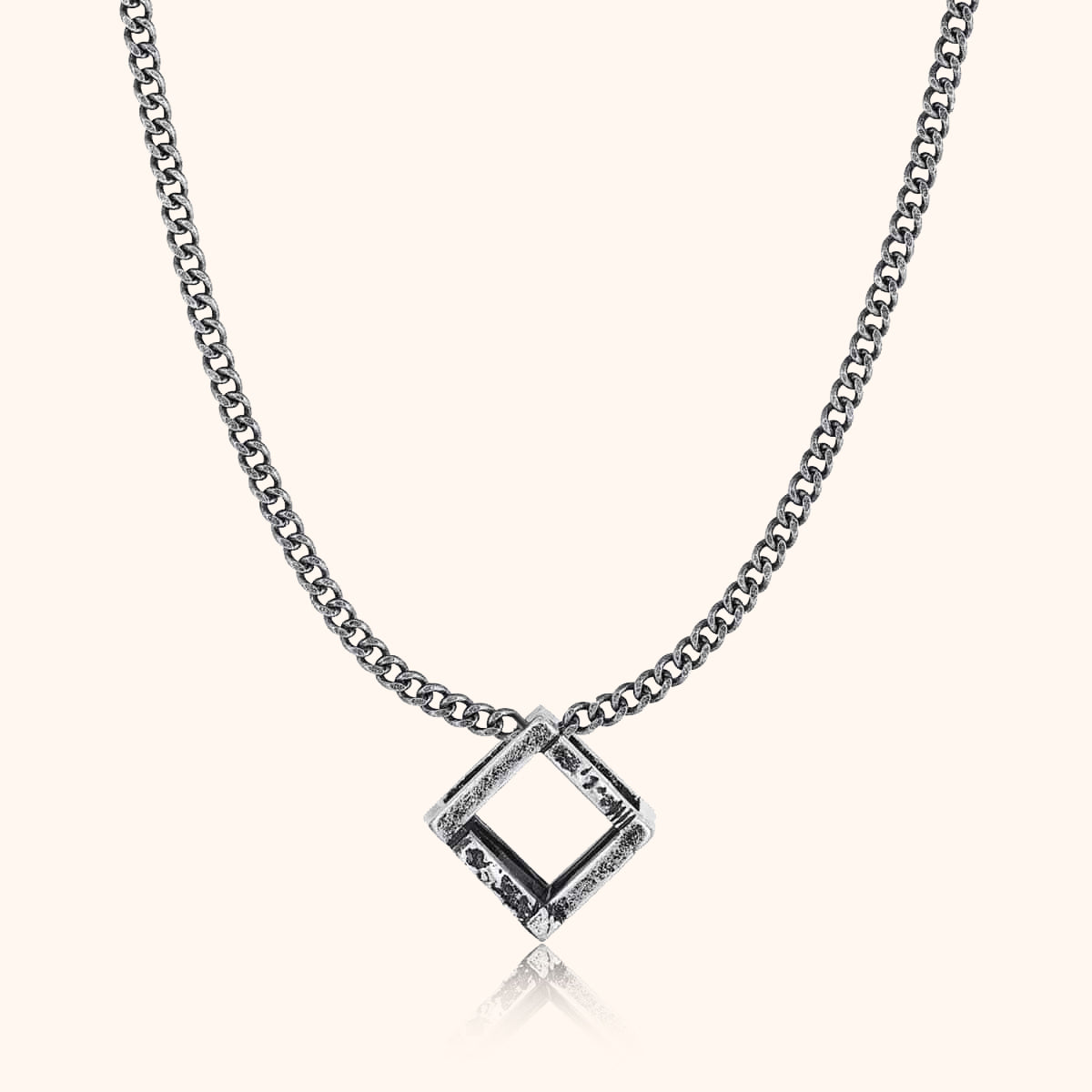 "Rhombus" BRAVE Men's Necklace - SophiaJewels