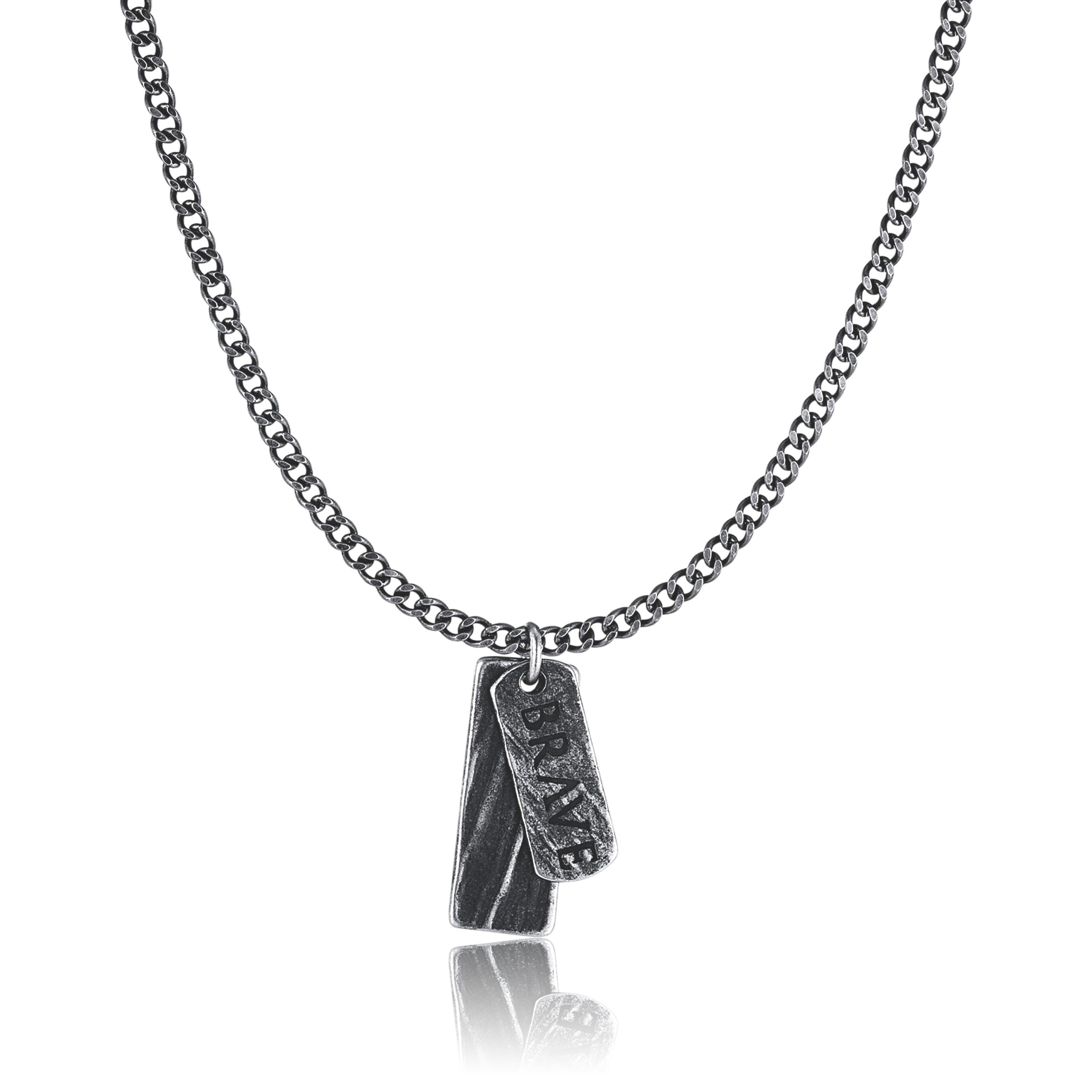 Hatching BRAVE Men's Necklace