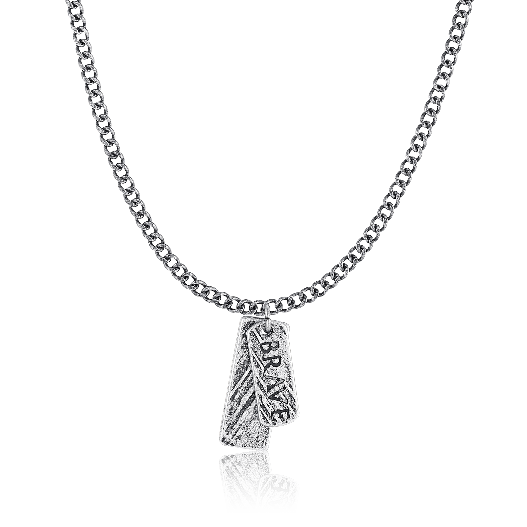 Hatching BRAVE Men's Necklace