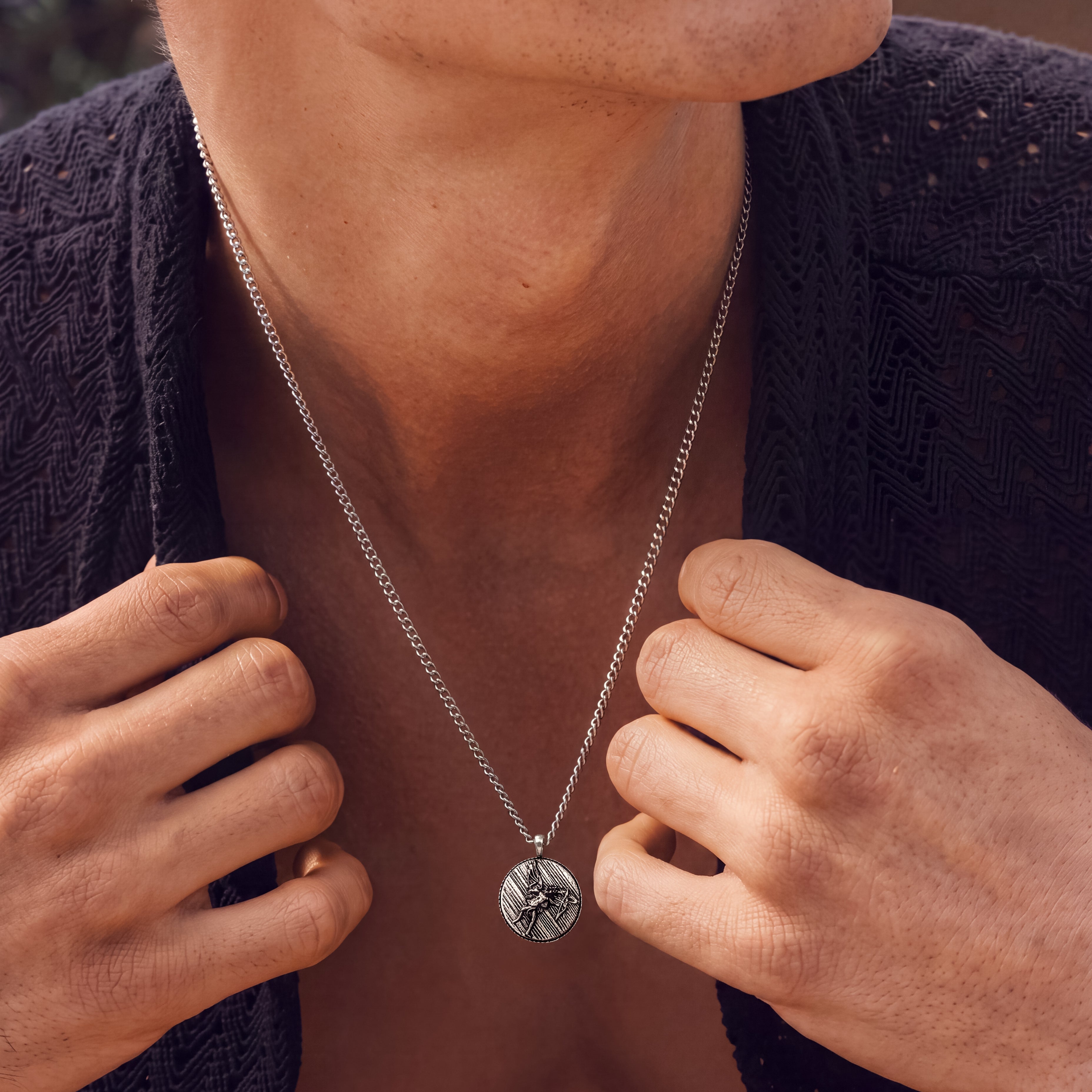 Cupid BRAVE Men's Necklace