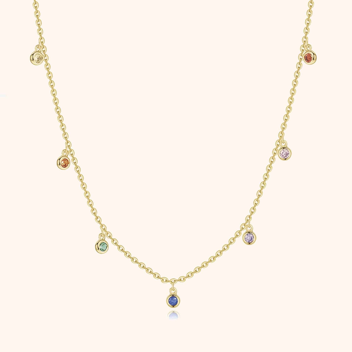 "Sparkling Colours" Necklace - SophiaJewels