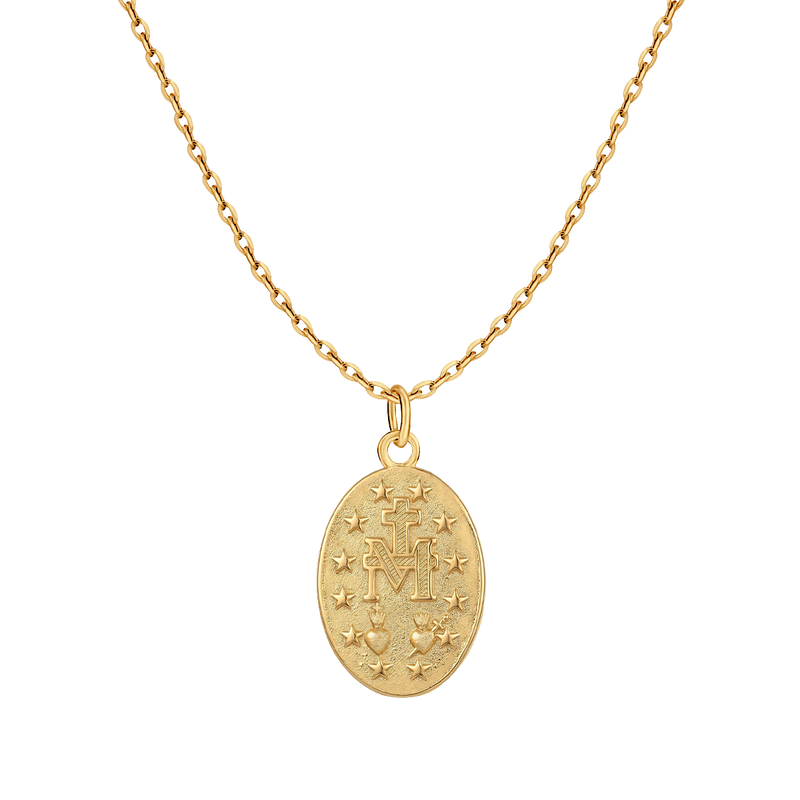 Virgin Mary Necklace