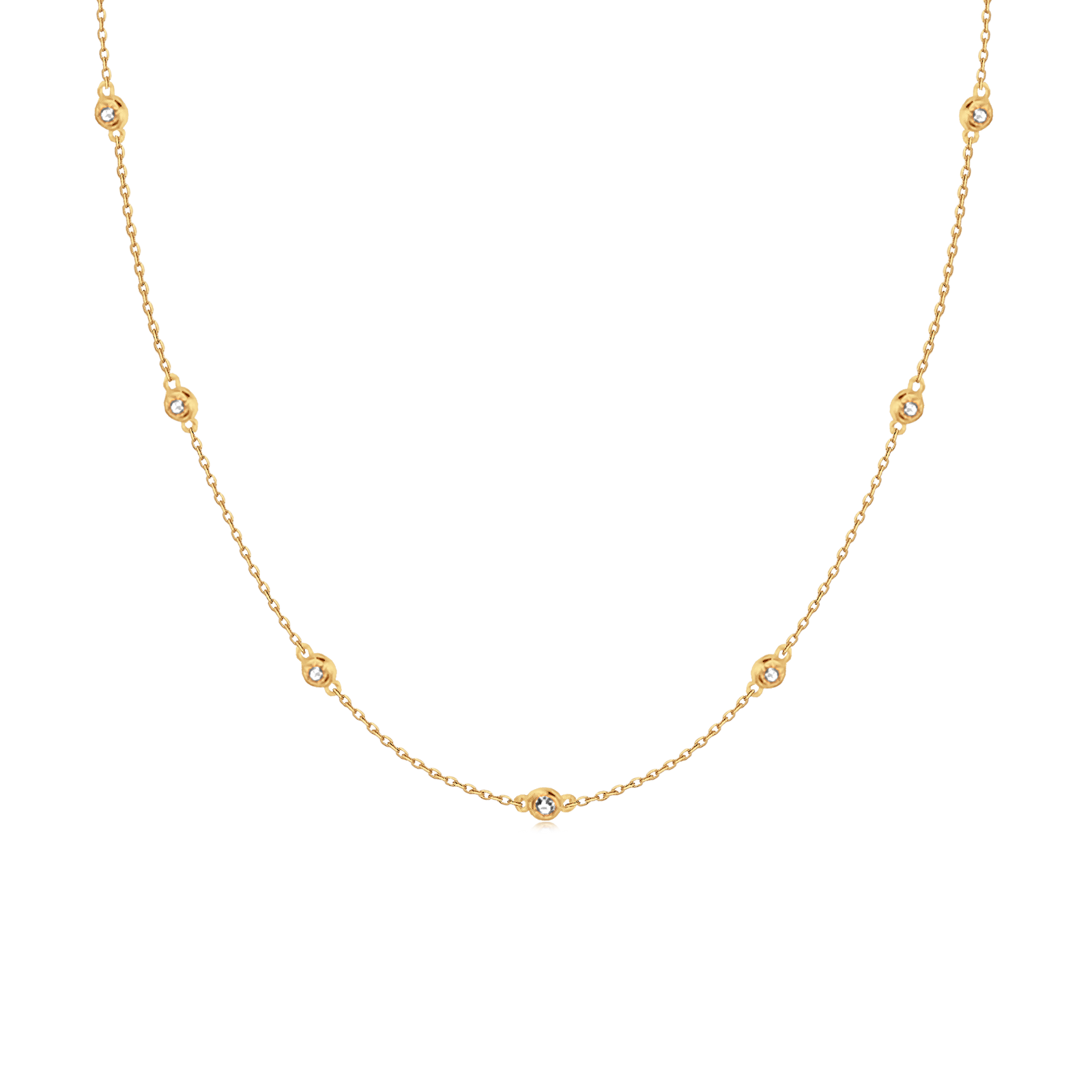 Diamonds Necklace - SophiaJewels