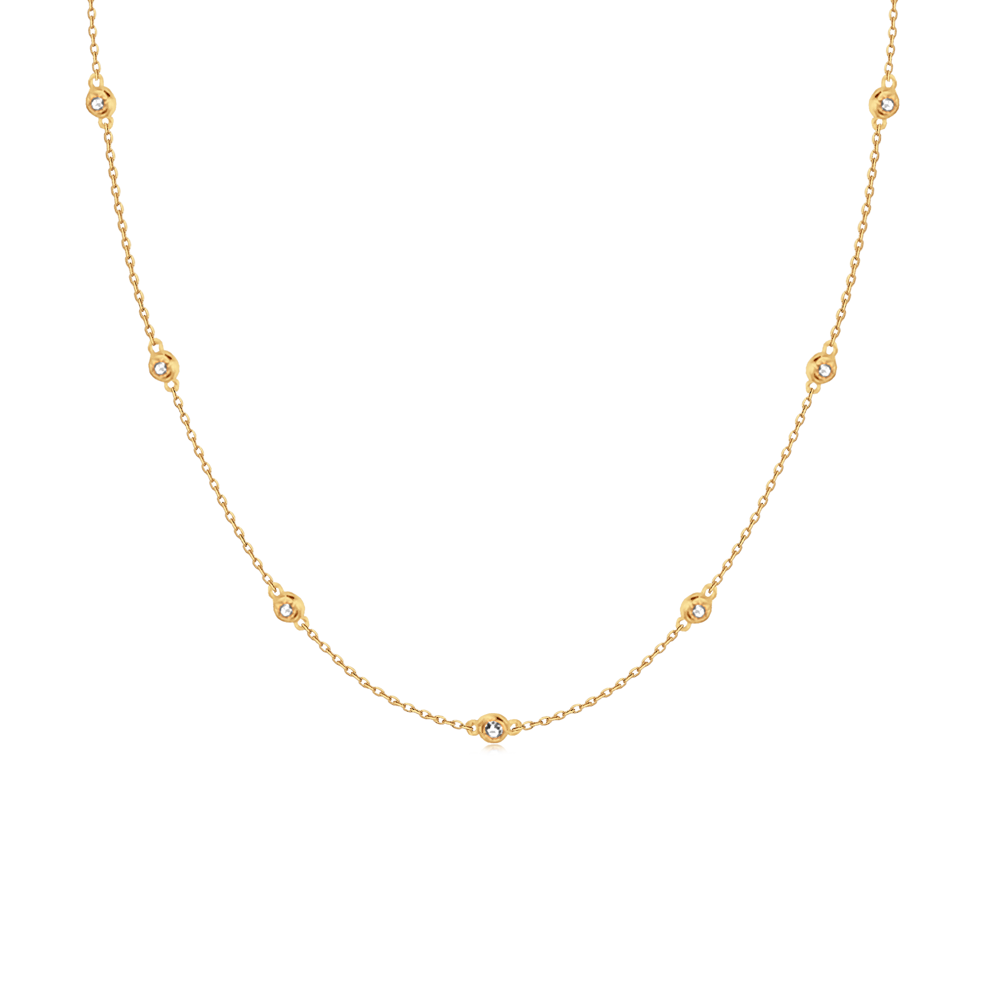 Diamonds Necklace - SophiaJewels