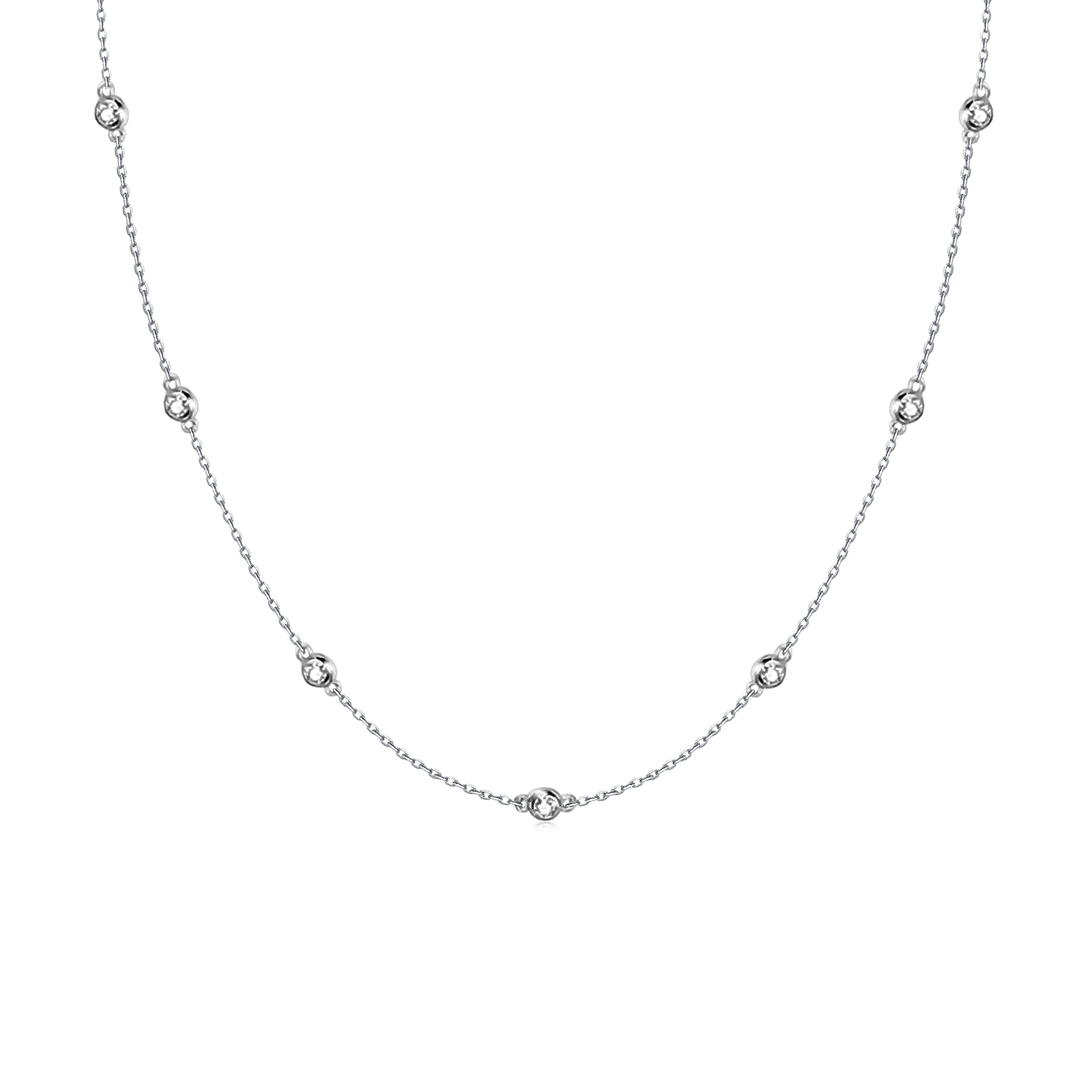 Diamonds Necklace - SophiaJewels