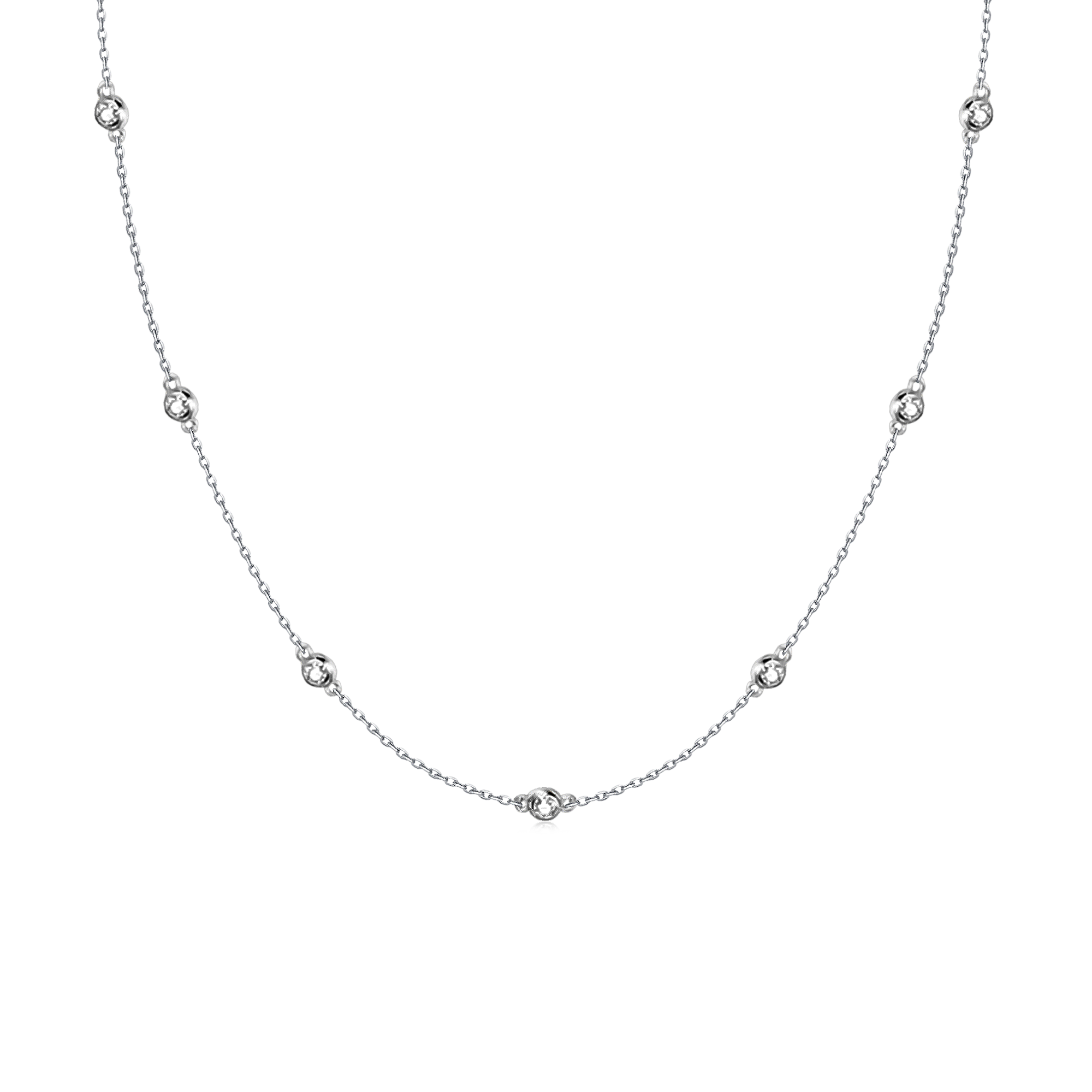Diamonds Necklace - SophiaJewels