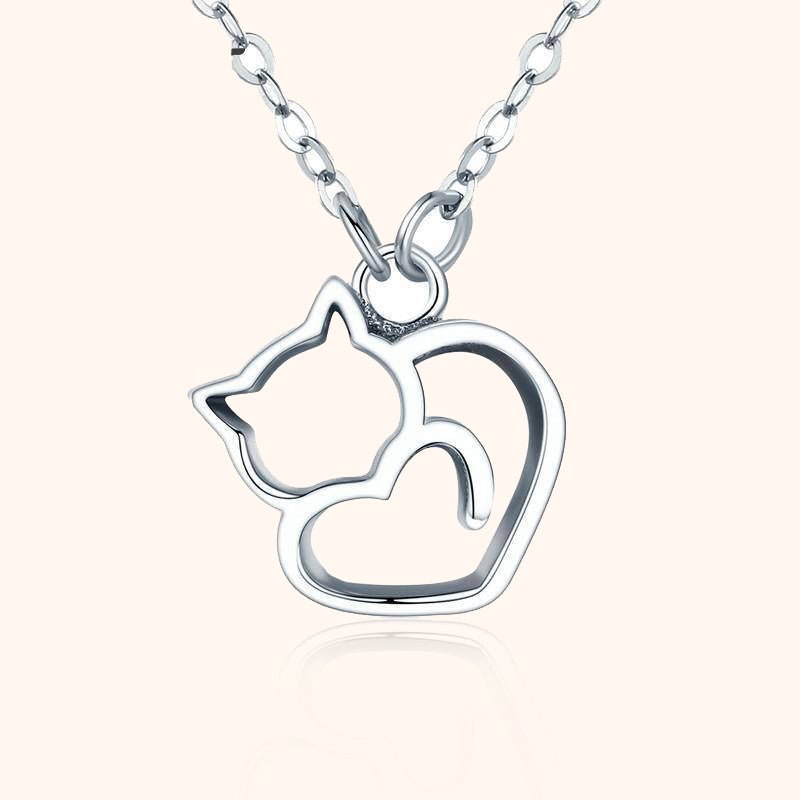 "Loved Cat" Necklace - SophiaJewels