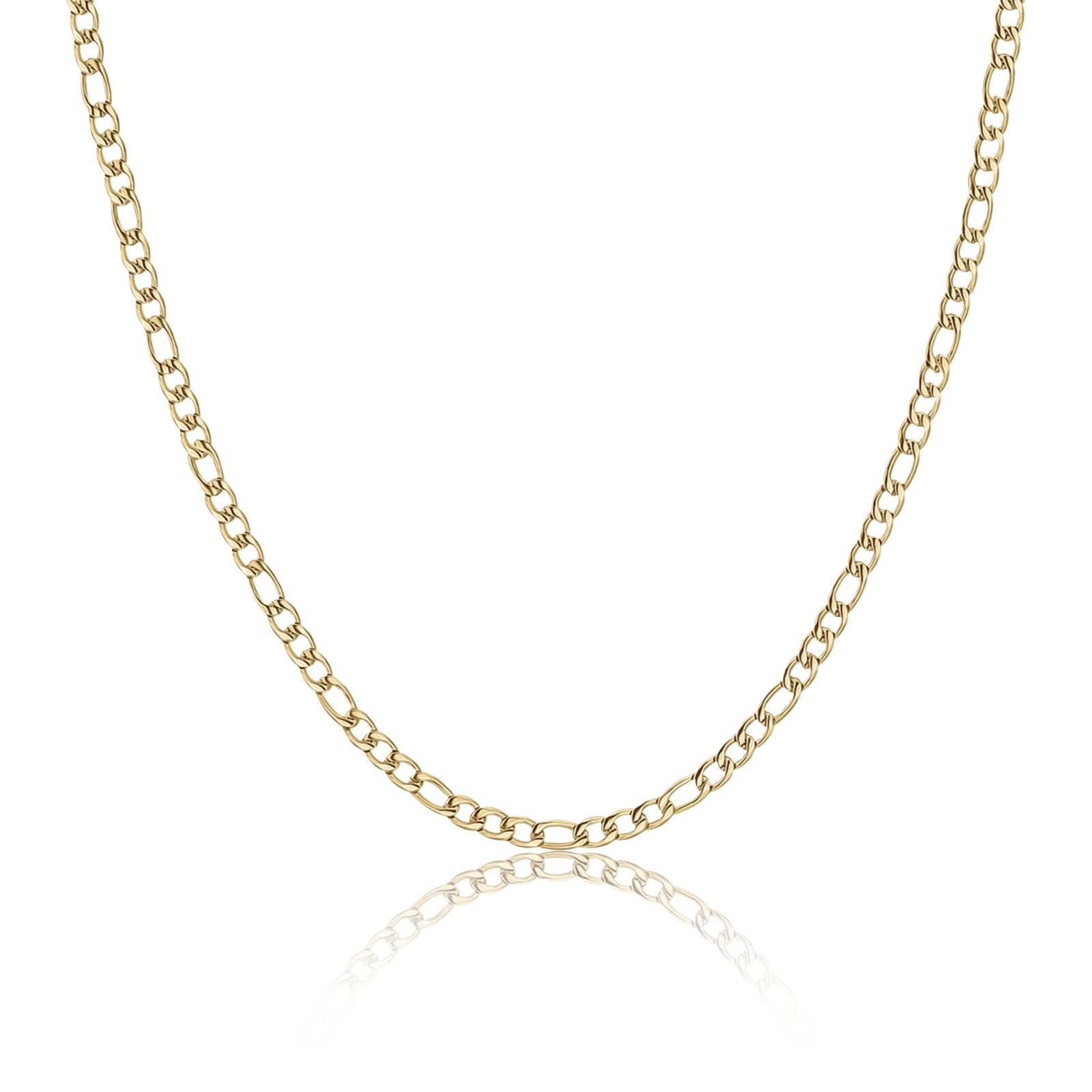Figaro Simple Chain Necklace