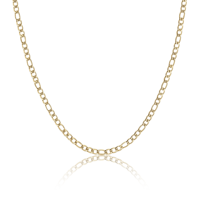 Figaro Simple Chain Necklace