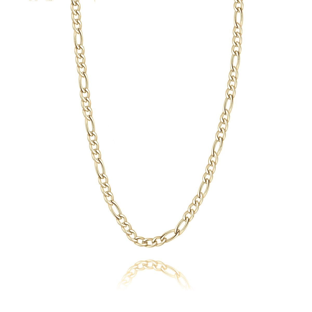 "Figaro Double" Chain Necklace - SophiaJewels