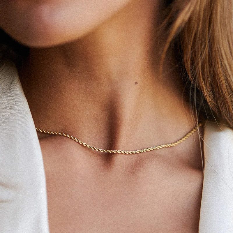 Lace Thin Necklace - SophiaJewels