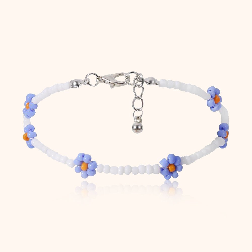 "Little Flowers" Necklace ~ Multicolour