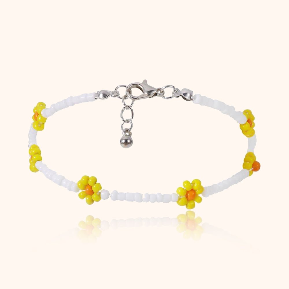 "Little Flowers" Necklace ~ Multicolour