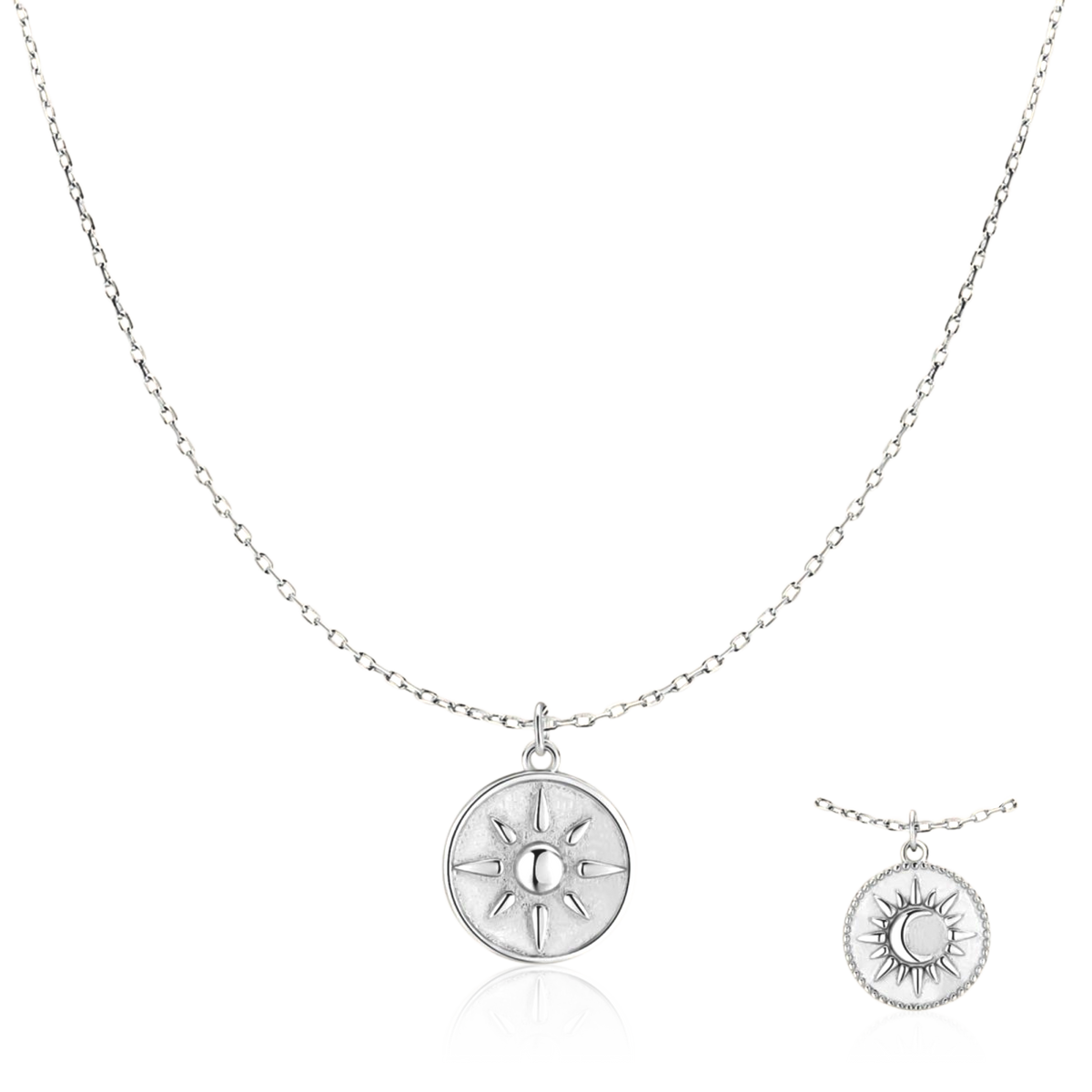 Moon and Sun Necklace - SophiaJewels
