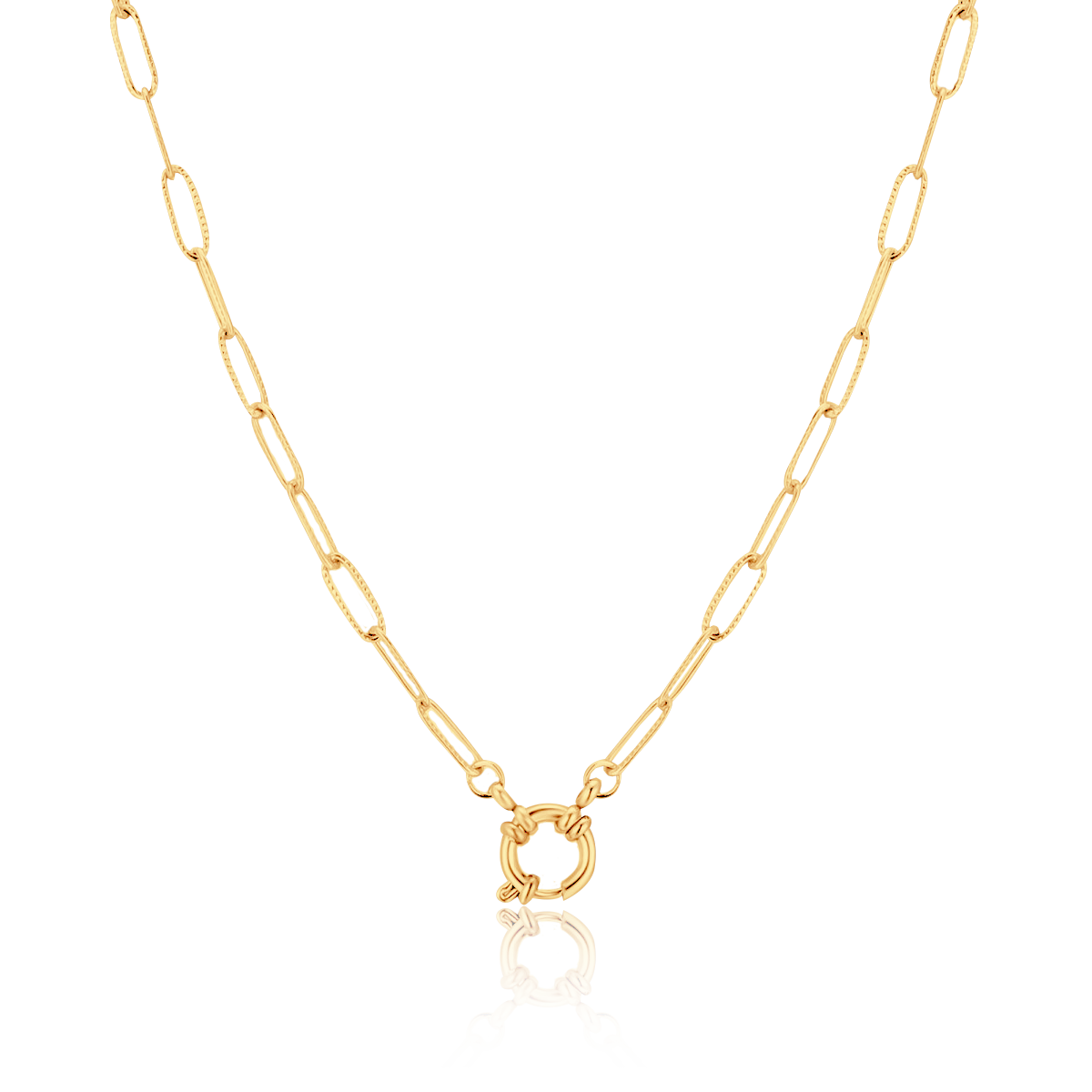 Prisoner Circle Necklace - SophiaJewels