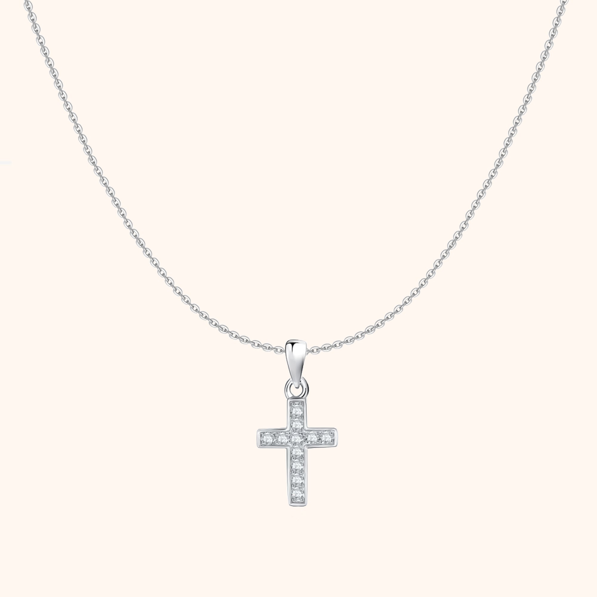 "Luminous Cross" Necklace - SophiaJewels