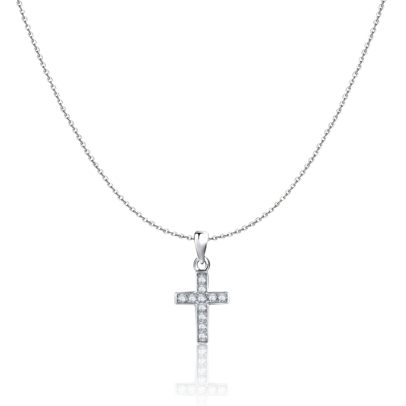 Luminous Cross Necklace - SophiaJewels