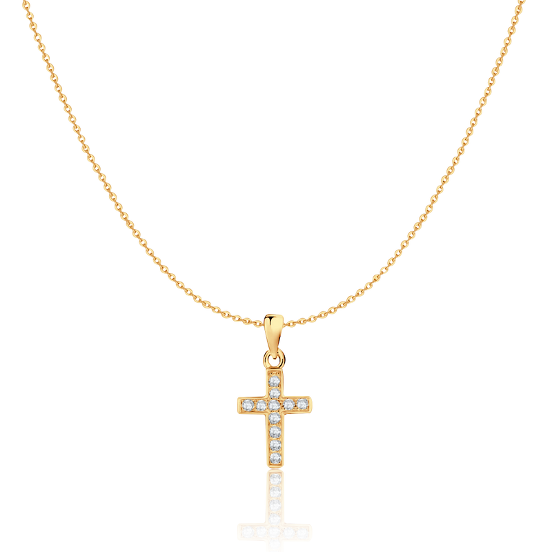 Luminous Cross Necklace