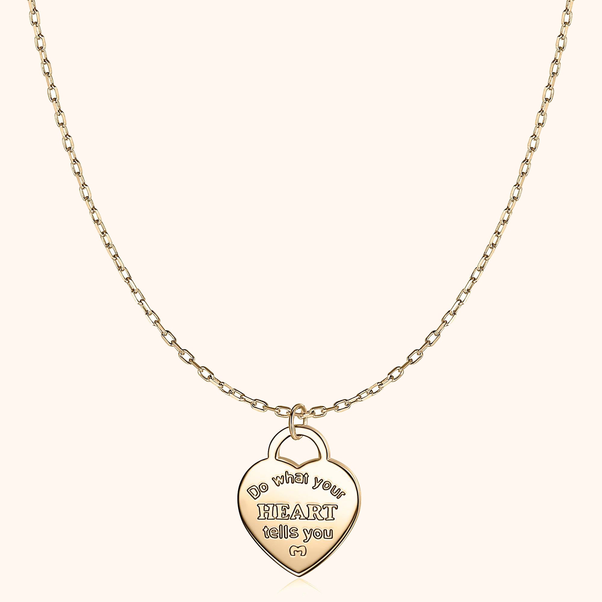 "Heart Message" Necklace