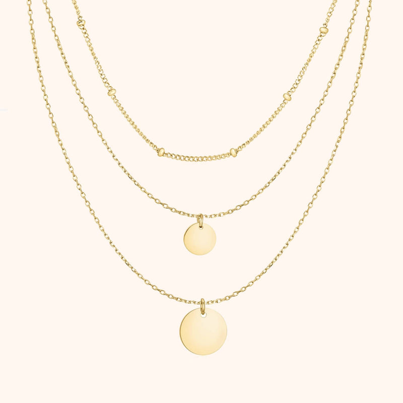 "Trple Chains" Necklace - SophiaJewels