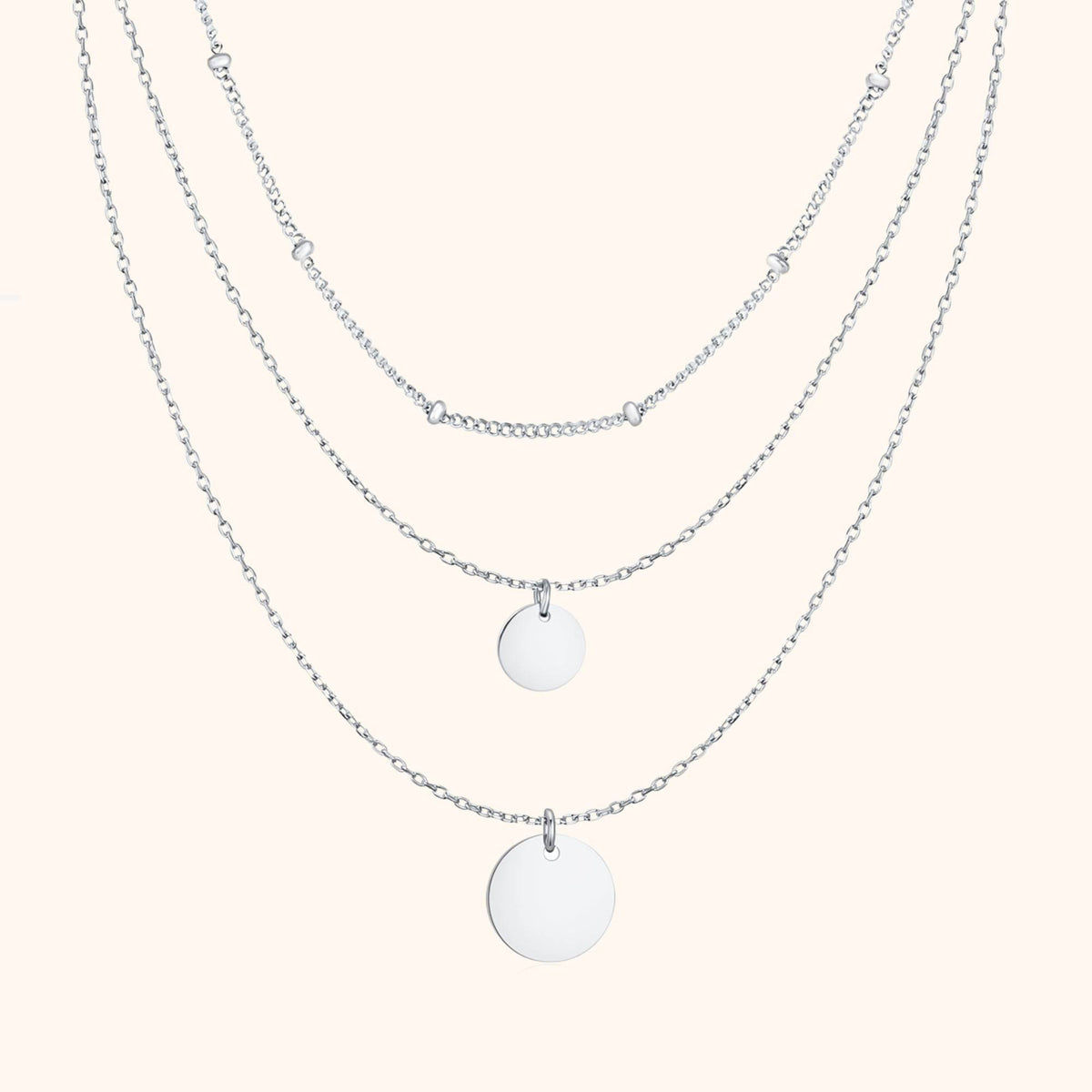 "Trple Chains" Necklace - SophiaJewels