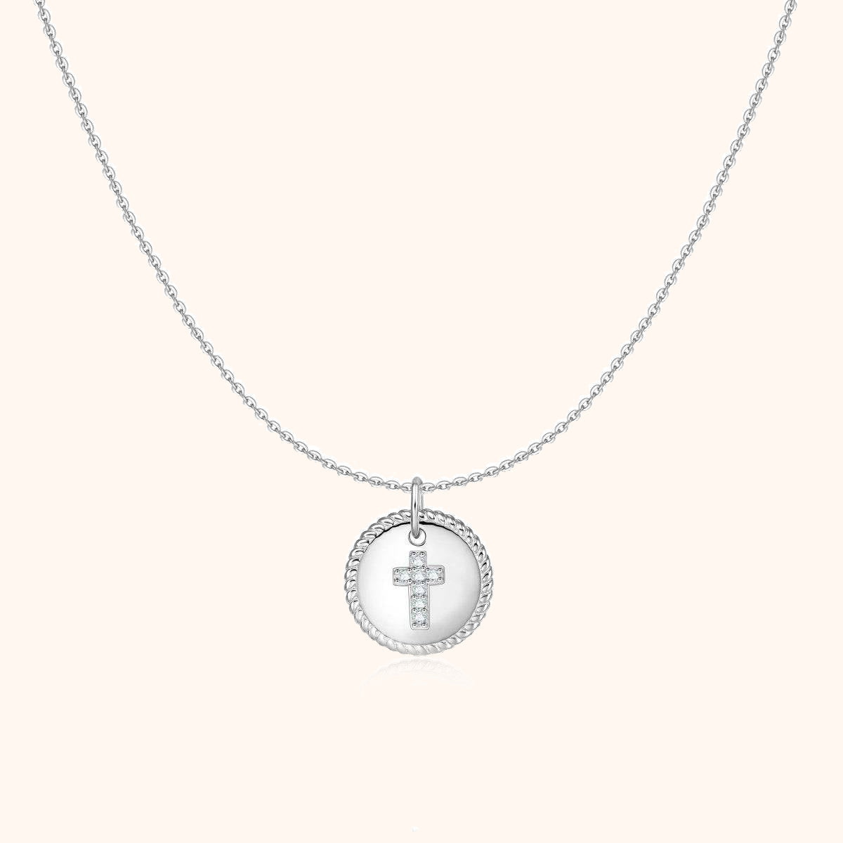 "Medal Cross" Necklace