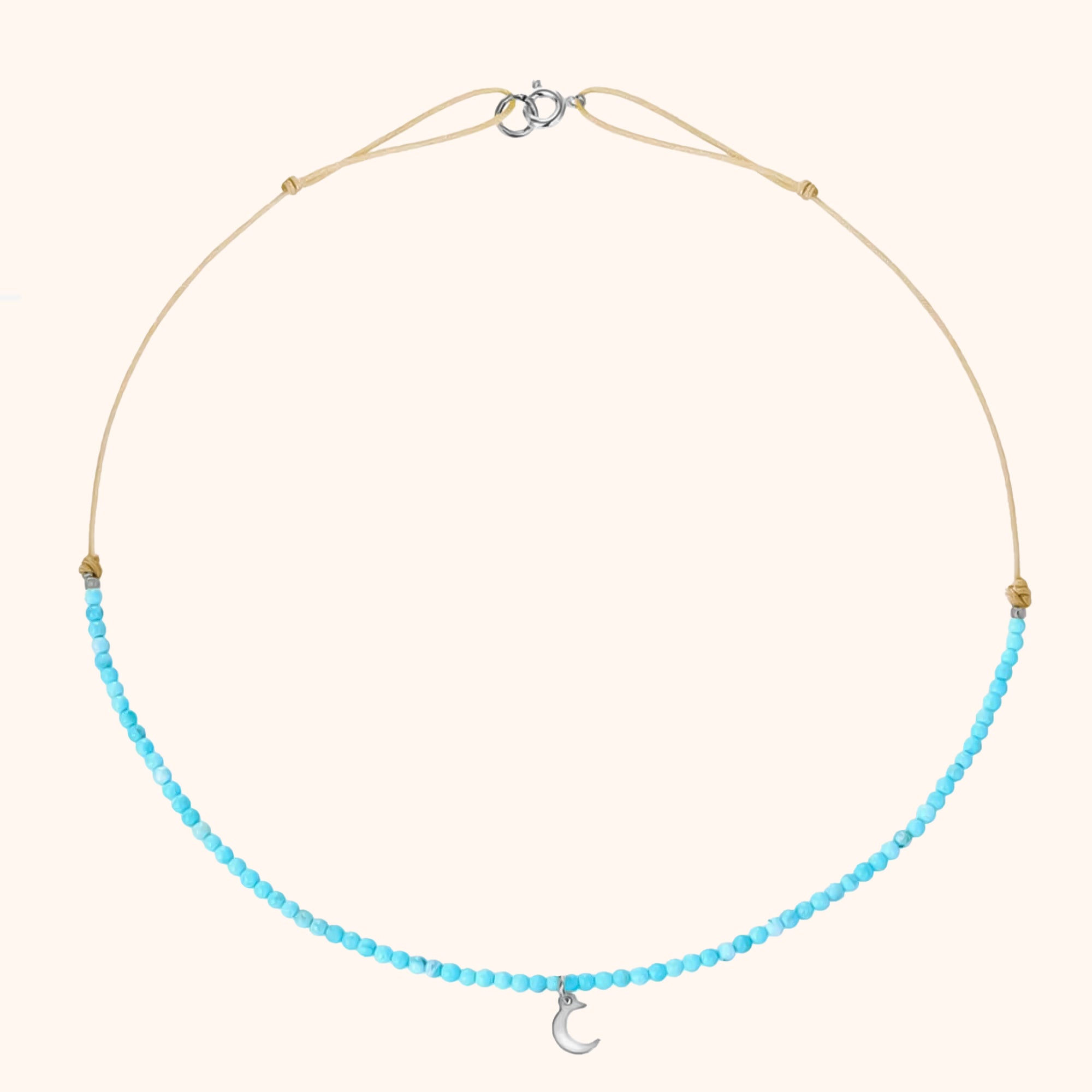 "Turquoise Moon" Necklace - SophiaJewels