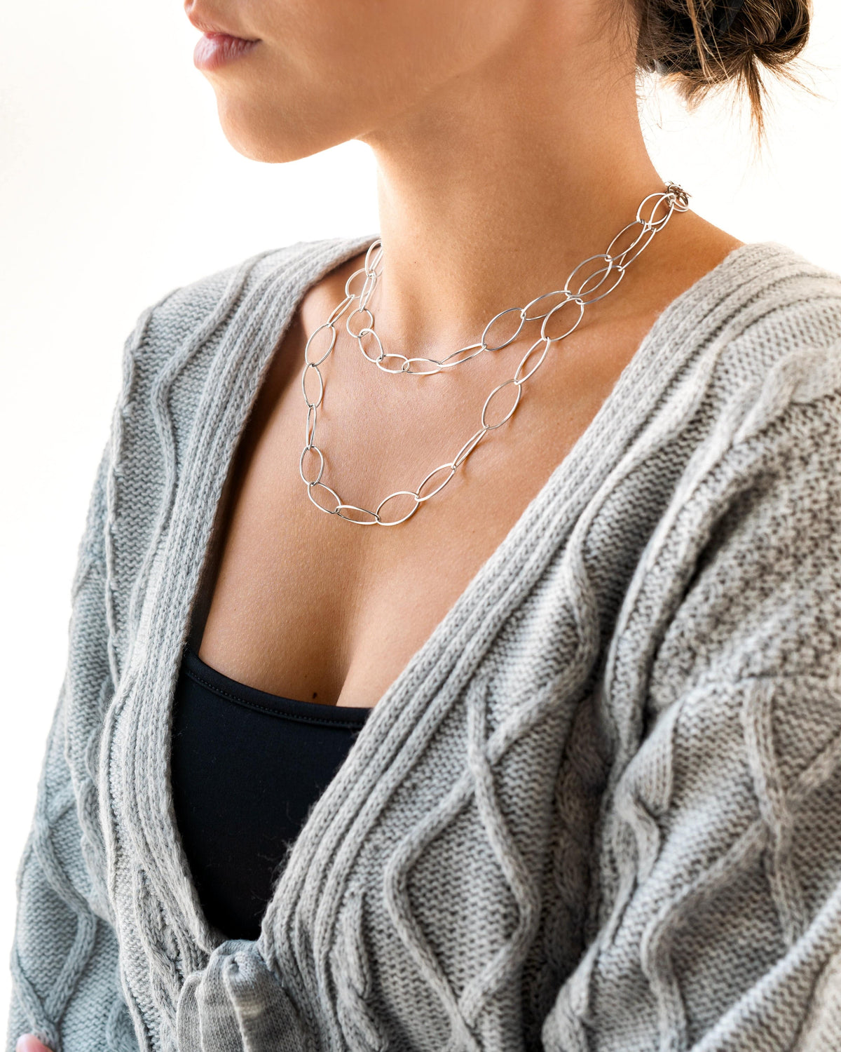 Ovals Necklace - SophiaJewels