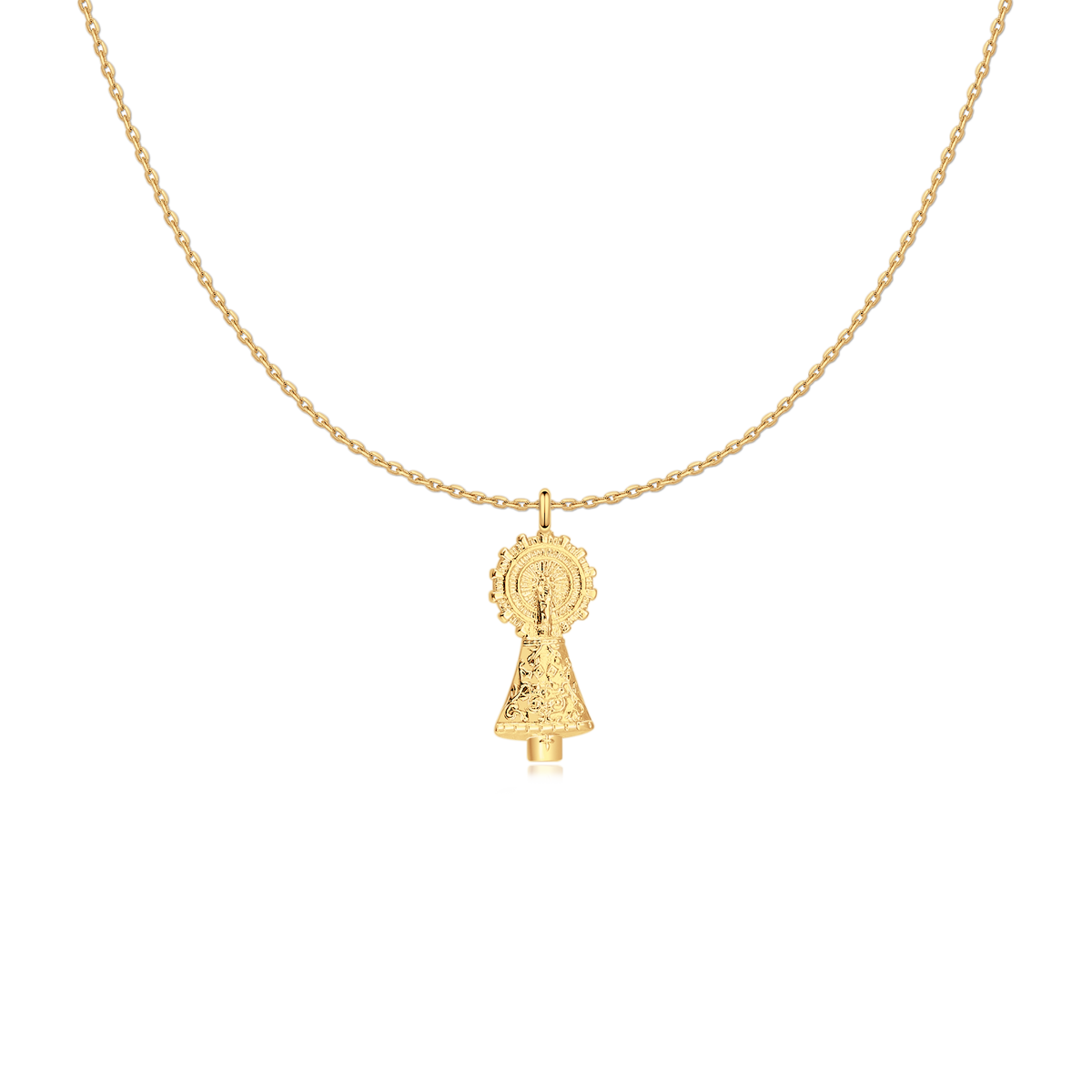 Virgin of Pilar Necklace - SophiaJewels